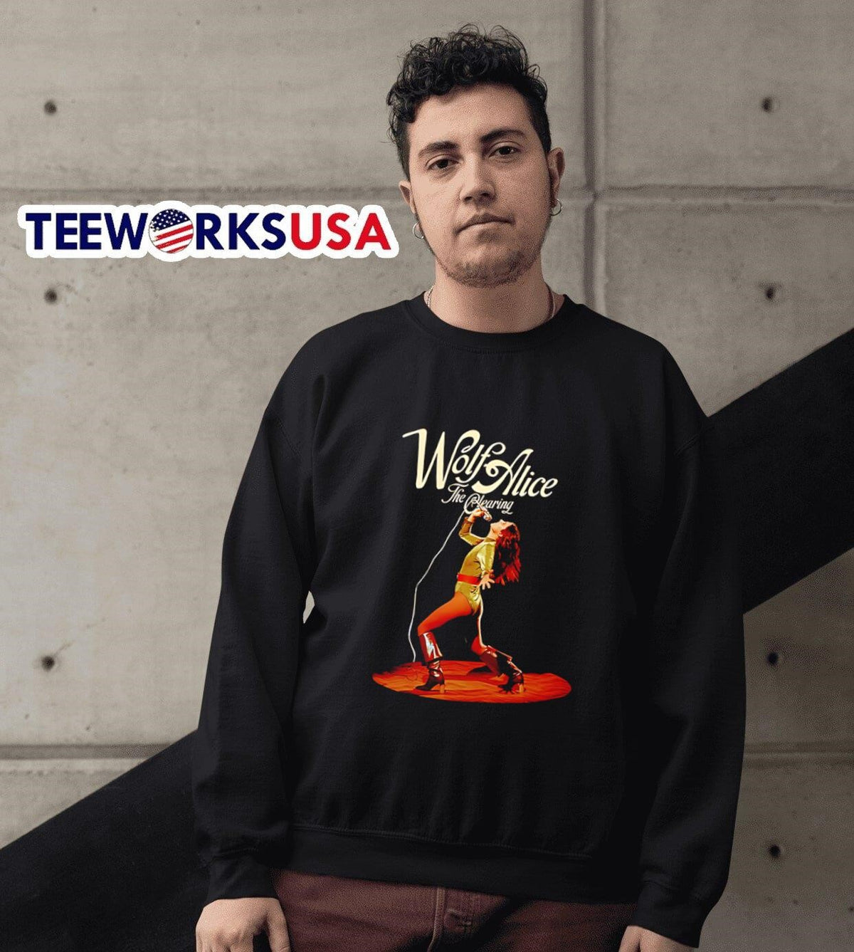 Wolf Alice The Clearing Album - Adult & Kids T-Shirts, Sweatshirts & Hoodies apparel design preview 6