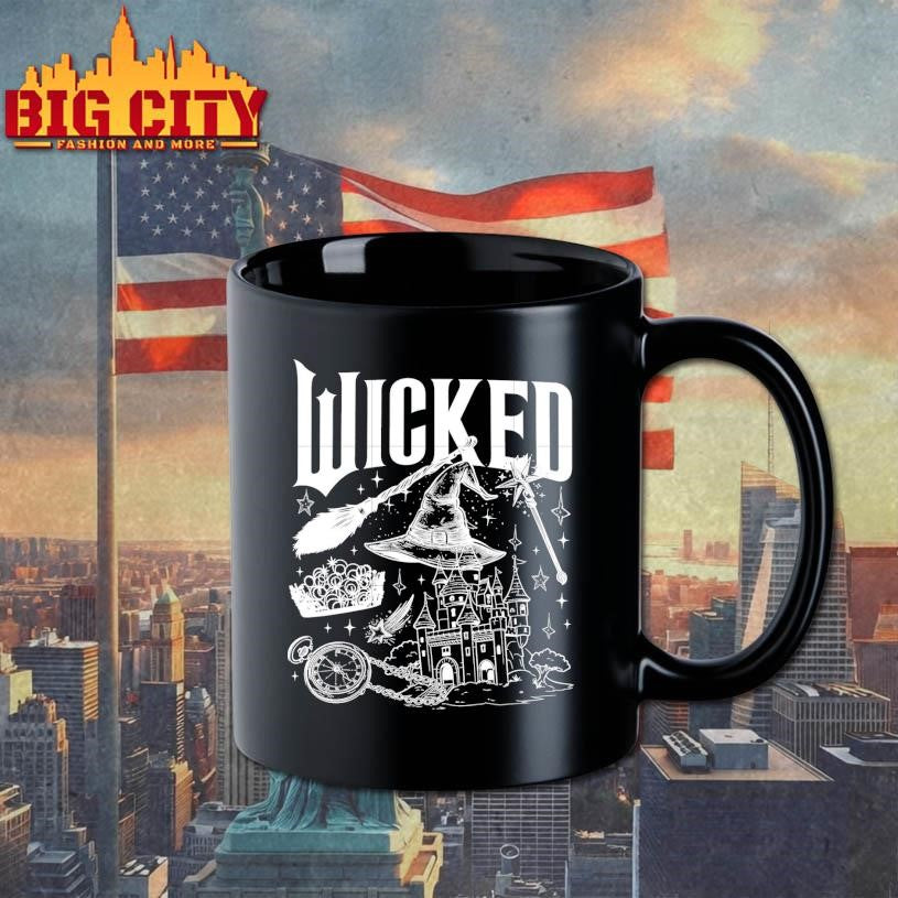 Retro wicked movie outline design - Adult & Kids T-Shirts, Sweatshirts & Hoodies apparel design preview 3