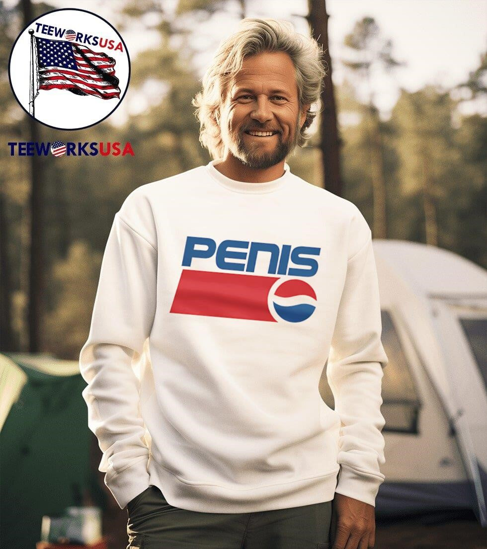 Penis Pepsi logo - Adult & Kids T-Shirts, Sweatshirts & Hoodies apparel design preview 3