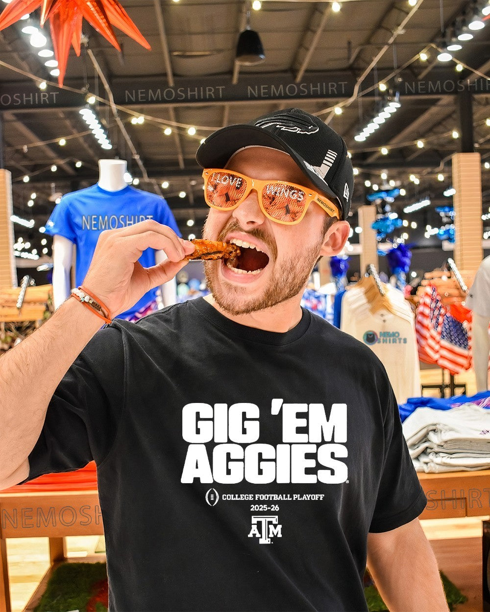 Gig 'Em Texas A&M Aggies football 2025 College - Adult & Kids T-Shirts, Sweatshirts & Hoodies apparel design preview 1
