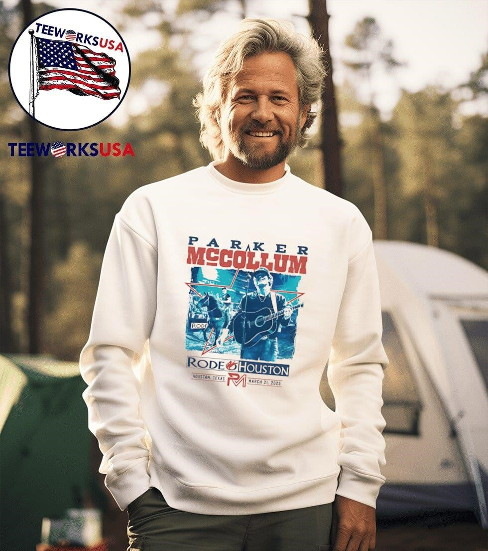 Parker McCollum Mar 21 2025 NRG Stadium Houston TX - Adult & Kids T-Shirts, Sweatshirts & Hoodies apparel design preview 3
