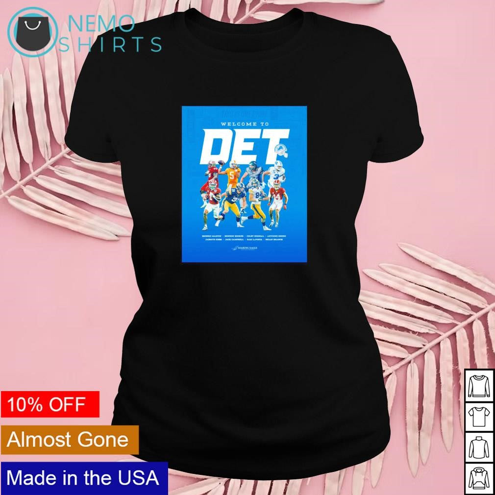 Welcome to the Pride Detroit Lions 2023 draft - Adult & Kids T-Shirts, Sweatshirts & Hoodies apparel design preview 4