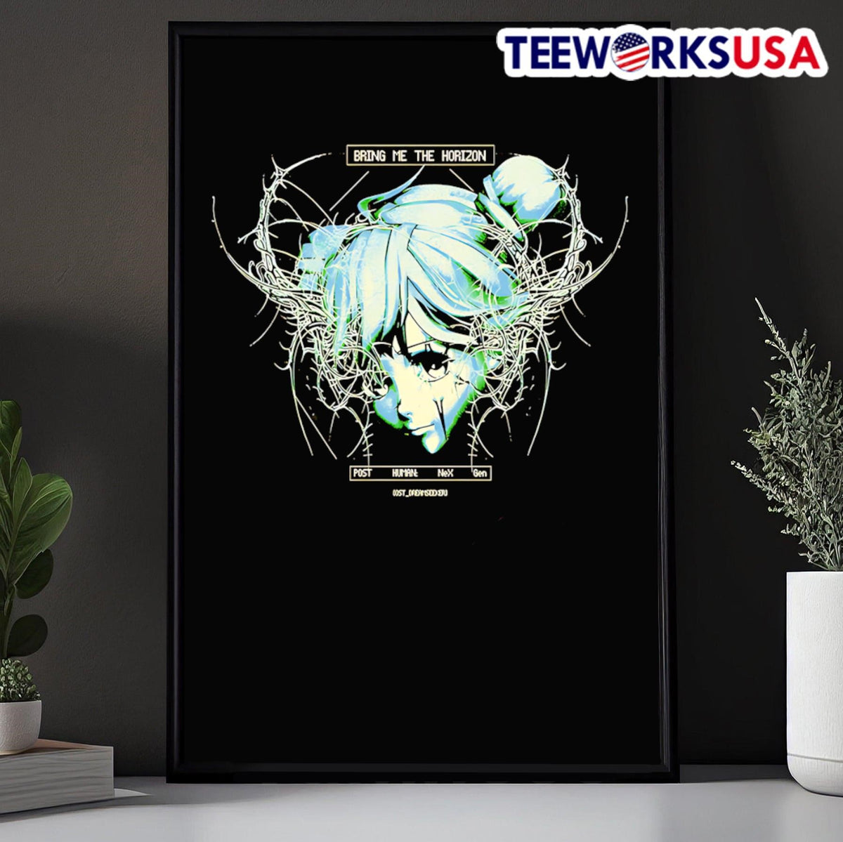 Post Human NeX GEn YOUtopia - Adult & Kids T-Shirts, Sweatshirts & Hoodies apparel design preview 5