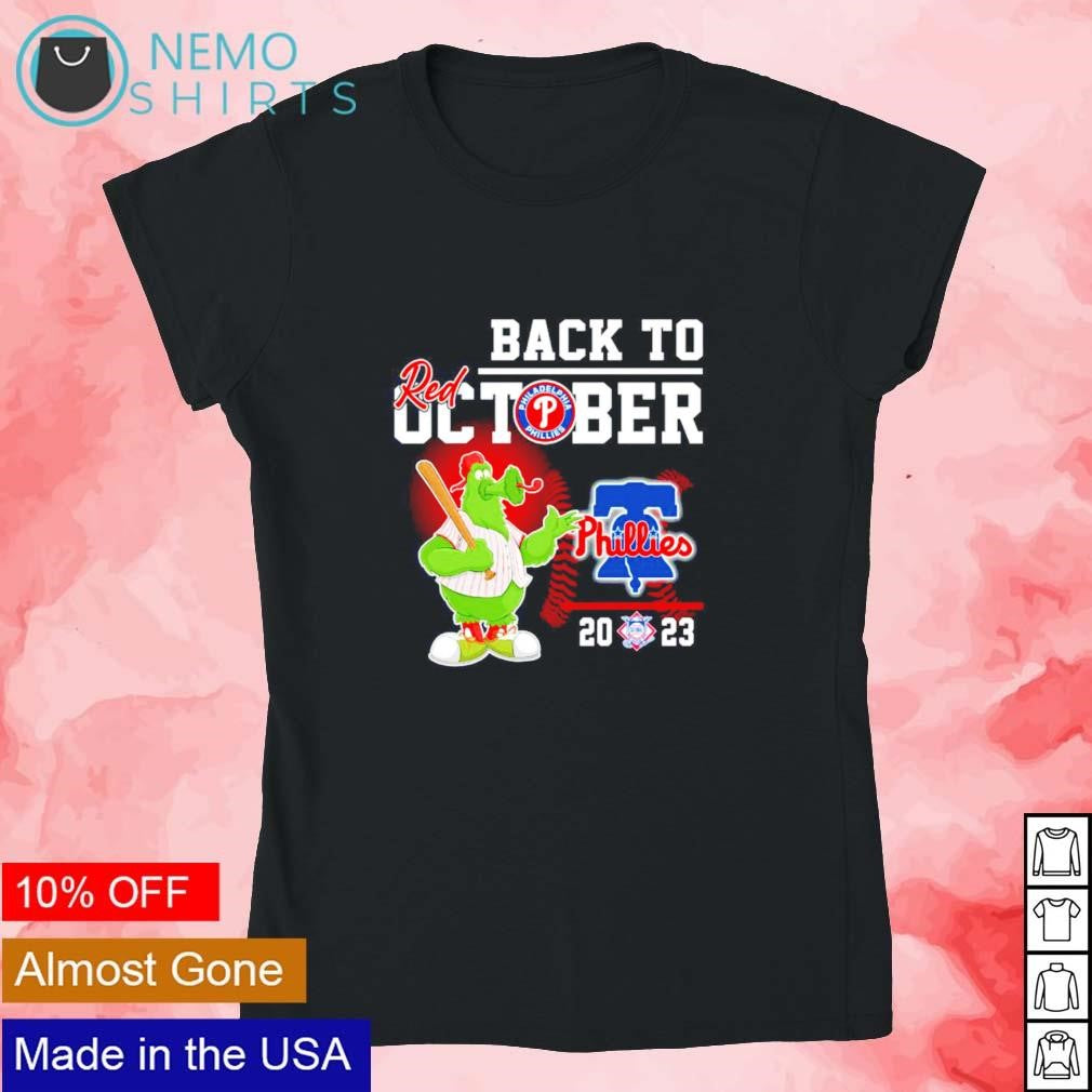 Philadelphia Phillies Phanatic back to Red October - Adult & Kids T-Shirts, Sweatshirts & Hoodies apparel design preview 4