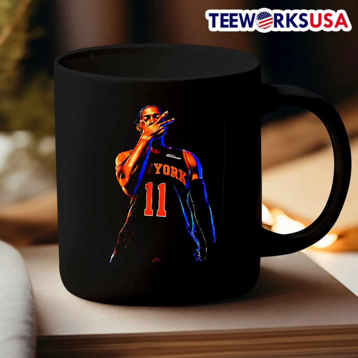 New York 11 Jalen Brunson - Adult & Kids T-Shirts, Sweatshirts & Hoodies apparel design preview 3