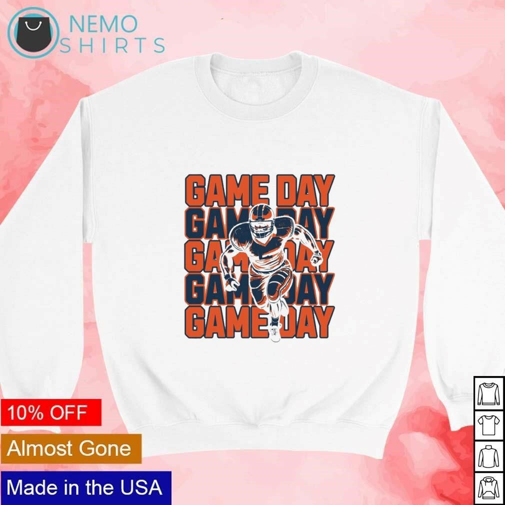Denver Broncos gameday stacked repeat - Adult & Kids T-Shirts, Sweatshirts & Hoodies apparel design preview 4