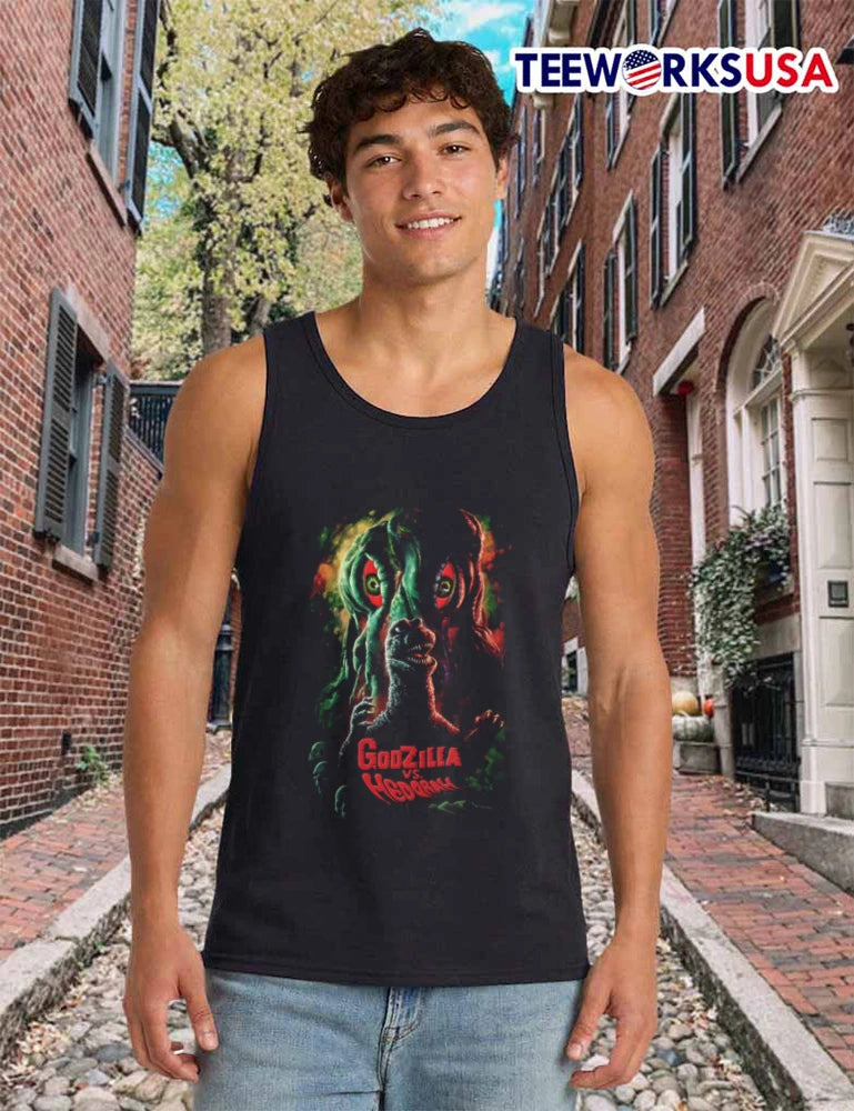 Godzilla Vs Hedorah And - Adult & Kids T-Shirts, Sweatshirts & Hoodies apparel design preview 6