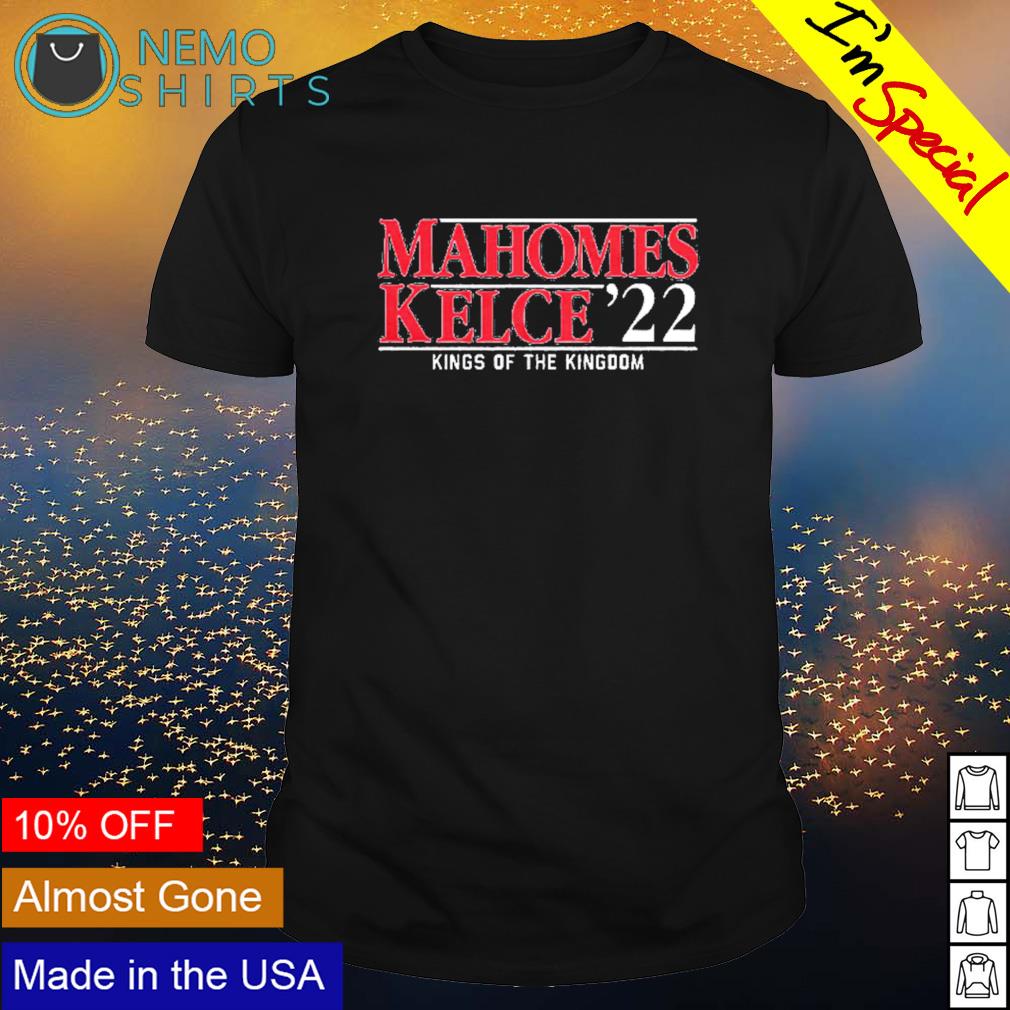 Patrick Mahomes and Travis Kelce '22 kings of the - Adult & Kids T-Shirts, Sweatshirts & Hoodies apparel design preview 1