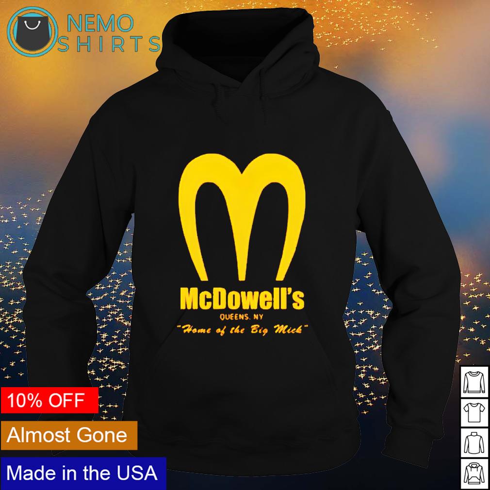 McDowell's home of the big mick - Adult & Kids T-Shirts, Sweatshirts & Hoodies apparel design preview 2