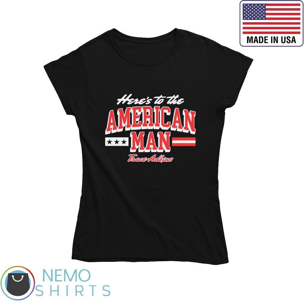 Here's to the American man - Adult & Kids T-Shirts, Sweatshirts & Hoodies apparel design preview 4