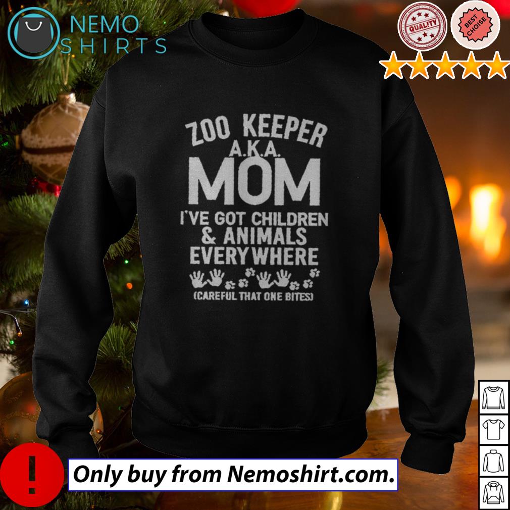 Zoo keeper AKA mom I've got children animals - Adult & Kids T-Shirts, Sweatshirts & Hoodies apparel design preview 4