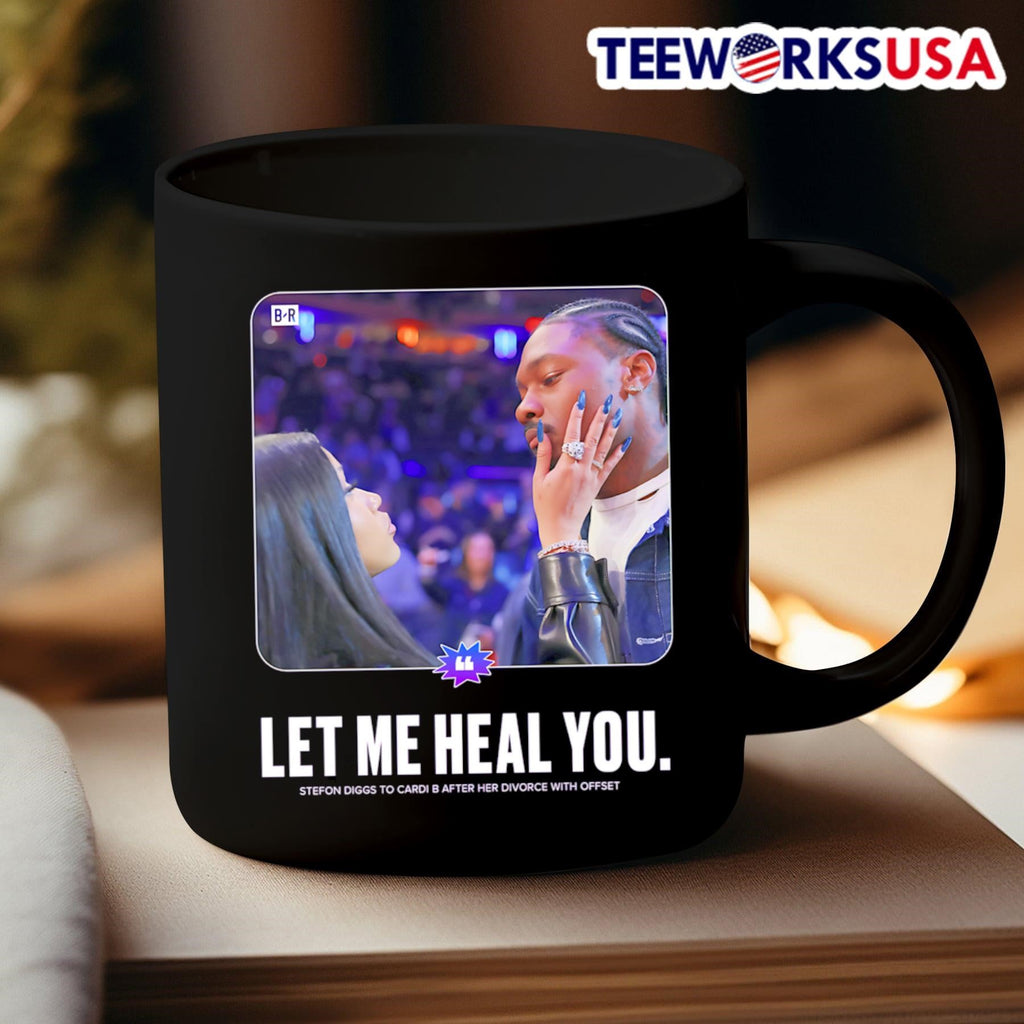 Cardi B says Stefon Diggs let me heal you - Adult & Kids T-Shirts, Sweatshirts & Hoodies apparel design preview 3
