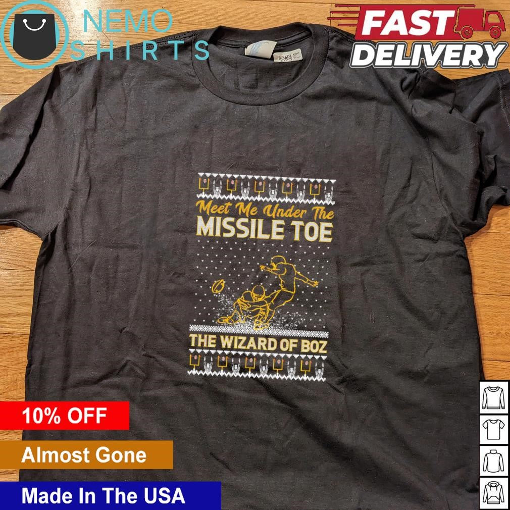 Pittsburgh Steelers meet me under the missile toe - Adult & Kids T-Shirts, Sweatshirts & Hoodies product image 4