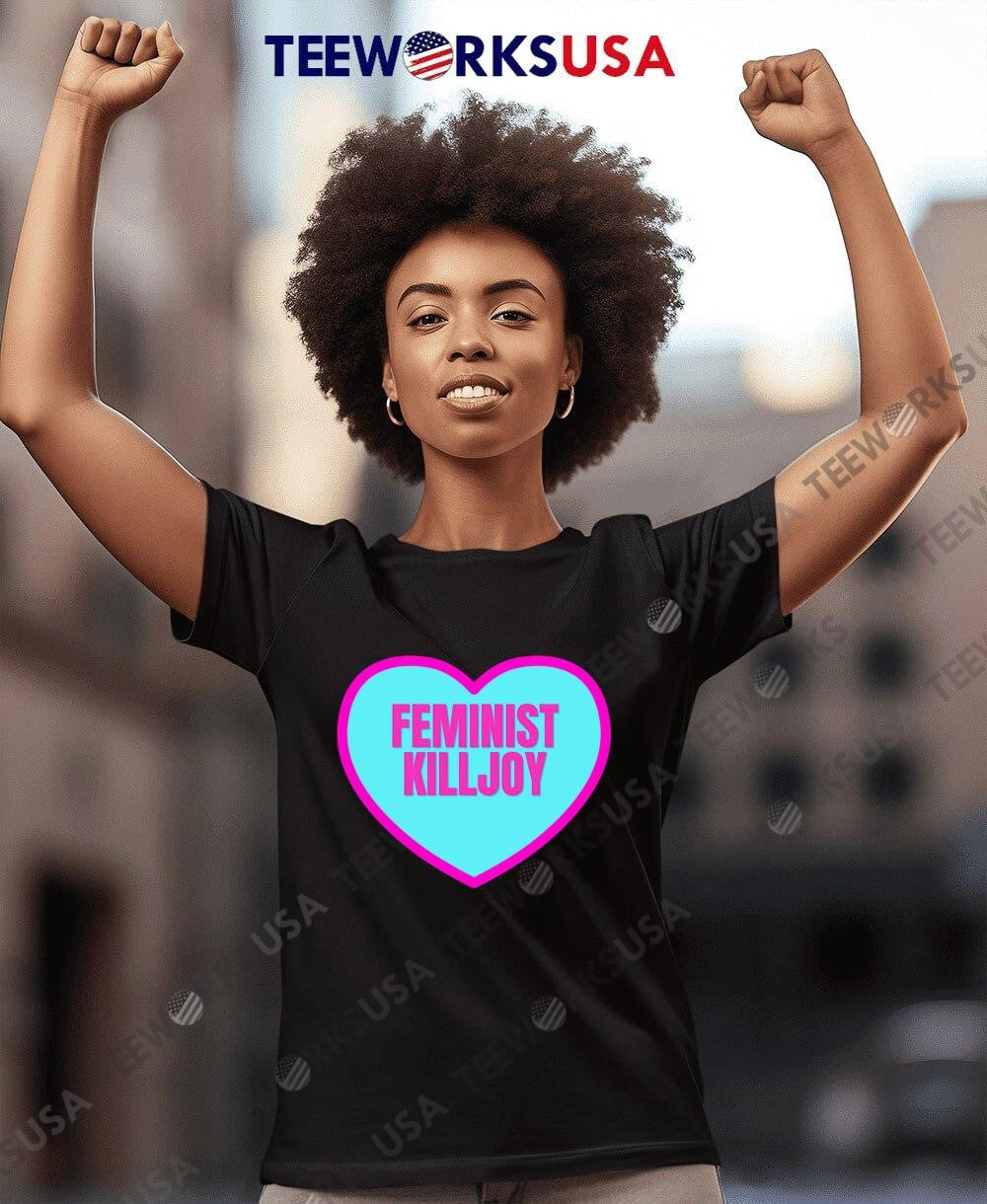 Feminist Killjoy heart - Adult & Kids T-Shirts, Sweatshirts & Hoodies apparel design preview 7