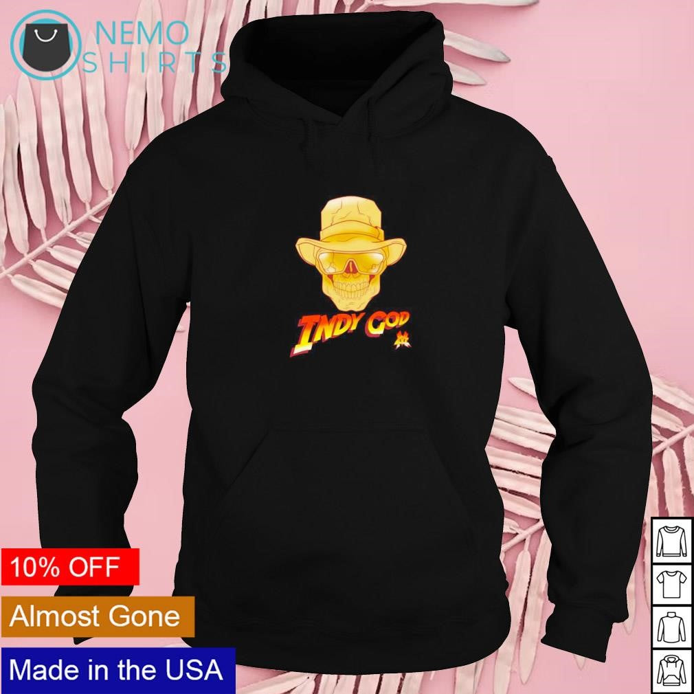 Indy God golden skull - Adult & Kids T-Shirts, Sweatshirts & Hoodies apparel design preview 2