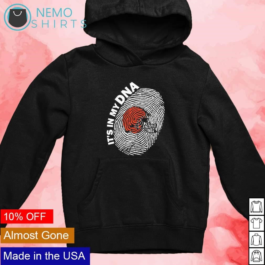 Cleveland Browns it's in my DNA - Adult & Kids T-Shirts, Sweatshirts & Hoodies apparel design preview 2