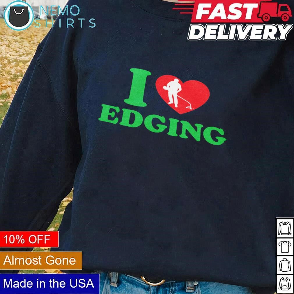 I heart edging subtle - Adult & Kids T-Shirts, Sweatshirts & Hoodies apparel design preview 3
