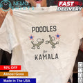 Poodles for Kamala - Adult & Kids T-Shirts, Sweatshirts & Hoodies apparel design preview 1