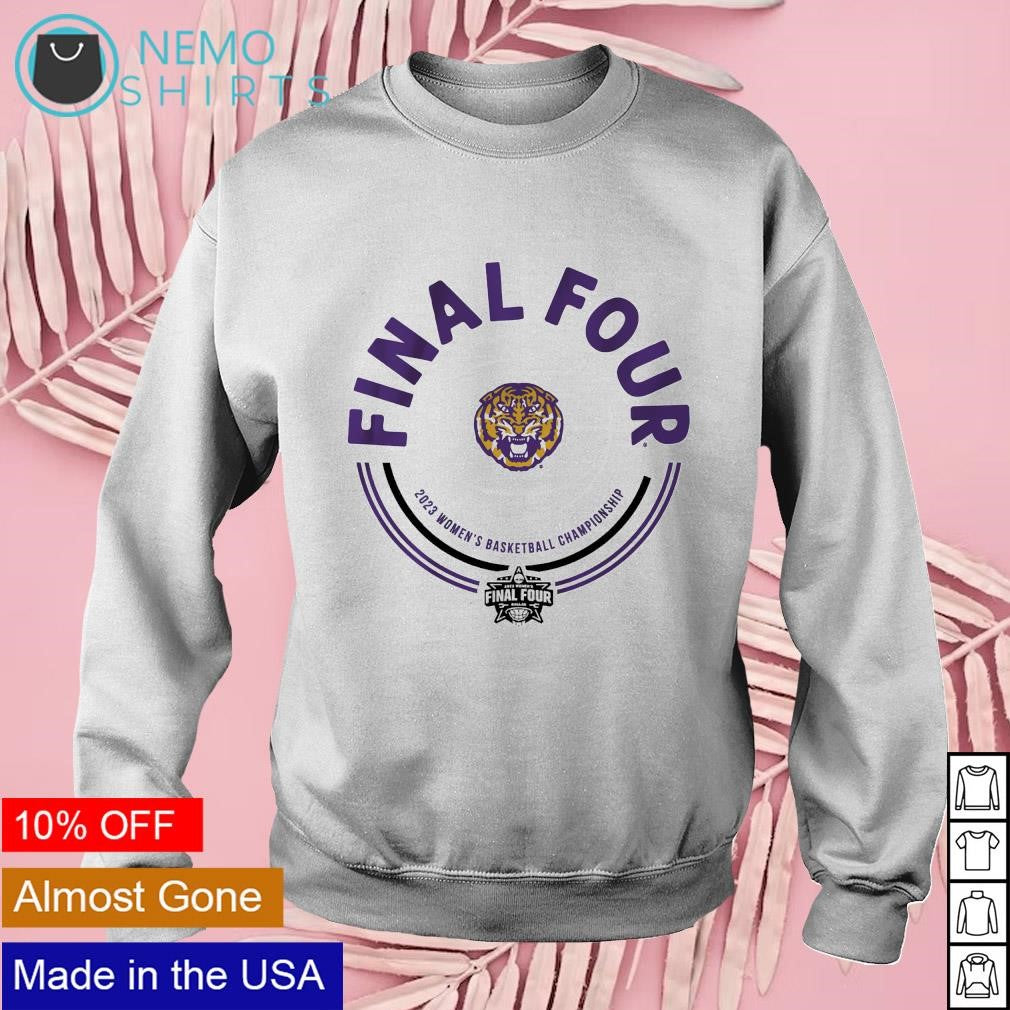 LSU Women's basketball championship final four - Adult & Kids T-Shirts, Sweatshirts & Hoodies apparel design preview 3