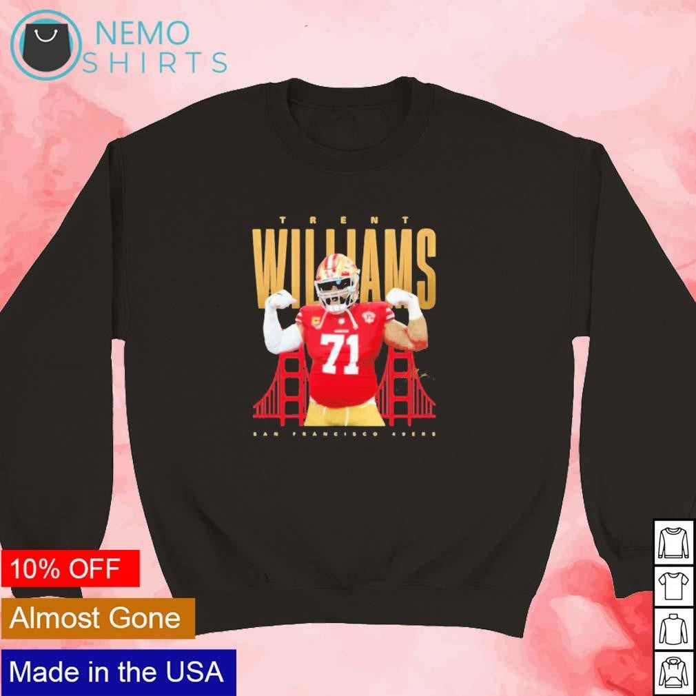 Trent Williams San Francisco 49ers superstar pose - Adult & Kids T-Shirts, Sweatshirts & Hoodies apparel design preview 5