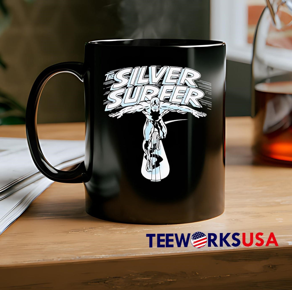 The Silver Surfer - Adult & Kids T-Shirts, Sweatshirts & Hoodies apparel design preview 2
