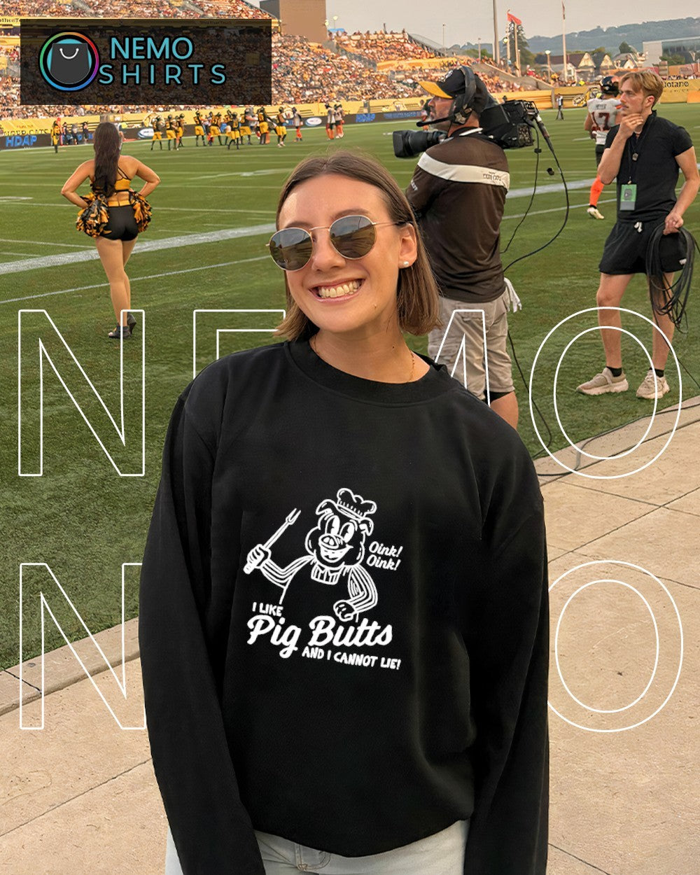 I like pig butts and cannot lie oink - Adult & Kids T-Shirts, Sweatshirts & Hoodies apparel design preview 4