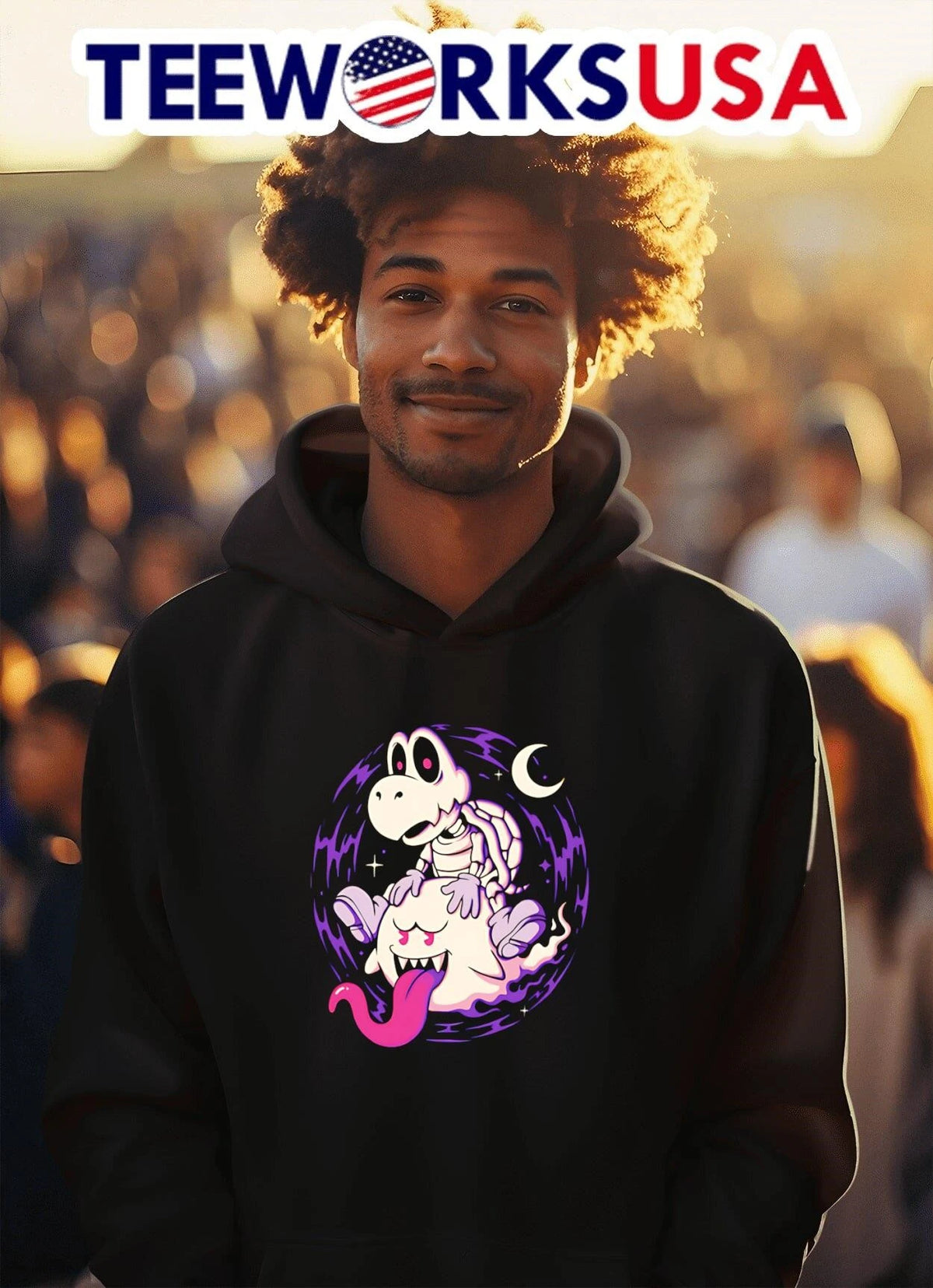 Ghost Ride Buddies - Adult & Kids T-Shirts, Sweatshirts & Hoodies apparel design preview 2