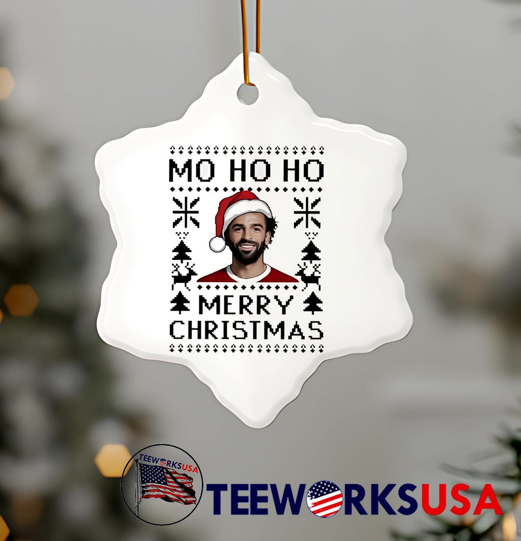 Mohamed Salah Mo Ho Merry Christmas Ugly - Adult & Kids T-Shirts, Sweatshirts & Hoodies apparel design preview 7