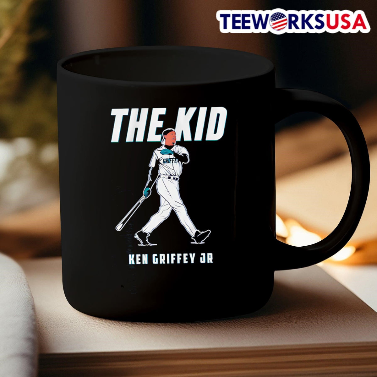 Ken Griffey Jr. Seattle Mariners baseball The - Adult & Kids T-Shirts, Sweatshirts & Hoodies apparel design preview 3