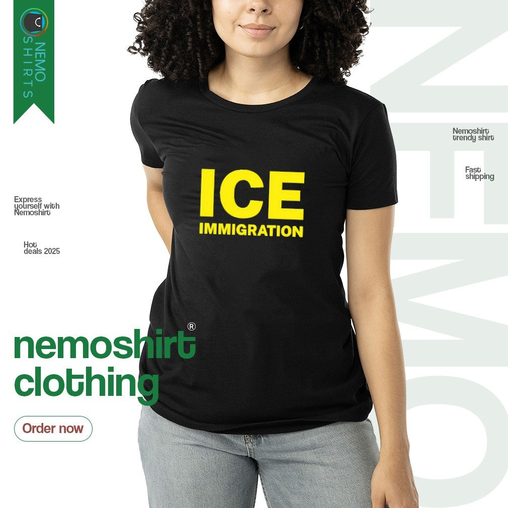 ICE immigration - Adult & Kids T-Shirts, Sweatshirts & Hoodies apparel design preview 3
