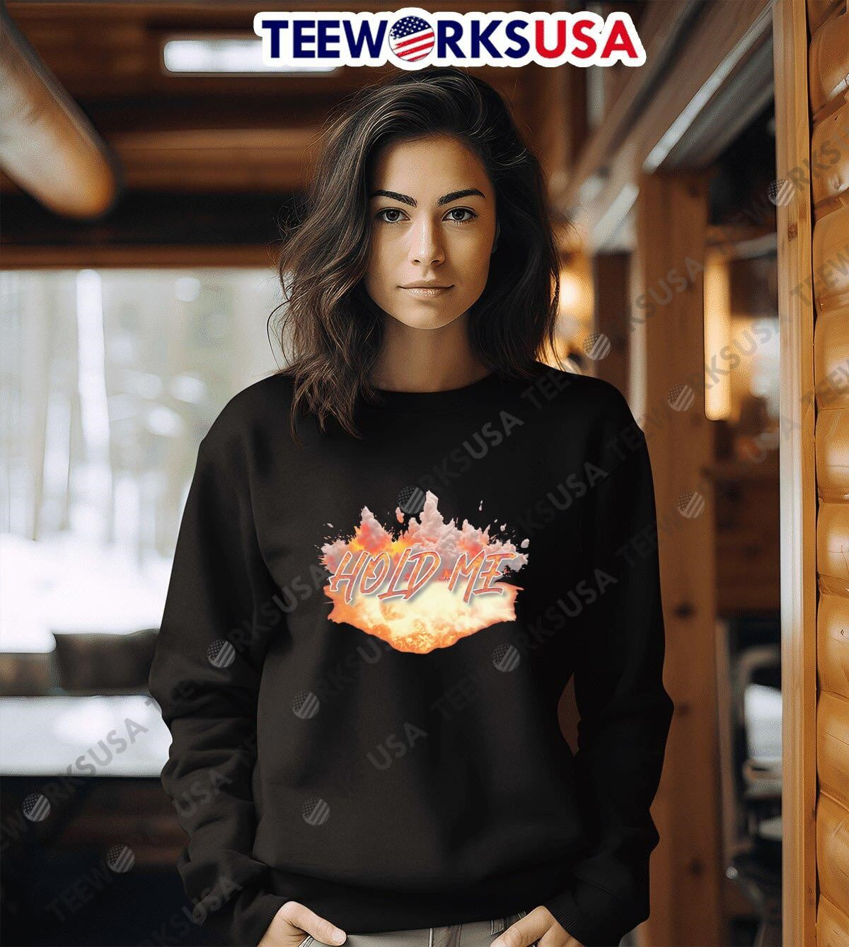 Hold Me bomb explosion - Adult & Kids T-Shirts, Sweatshirts & Hoodies apparel design preview 3