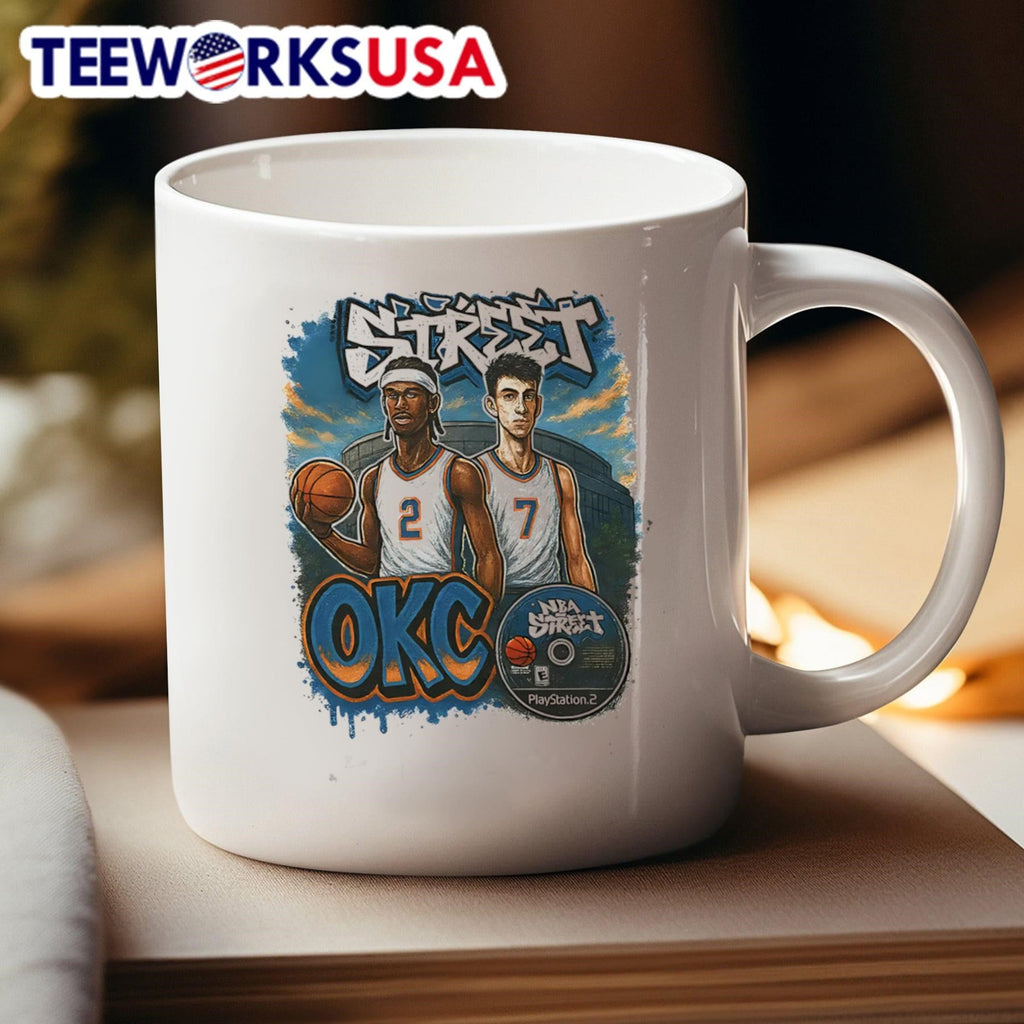 OKC Street Thunder basketball - Adult & Kids T-Shirts, Sweatshirts & Hoodies apparel design preview 4