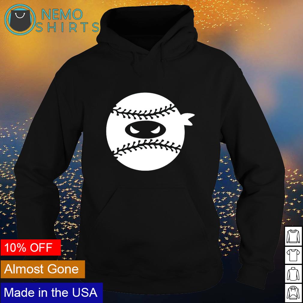 Pitching ninja baseball pitcher - Adult & Kids T-Shirts, Sweatshirts & Hoodies apparel design preview 2