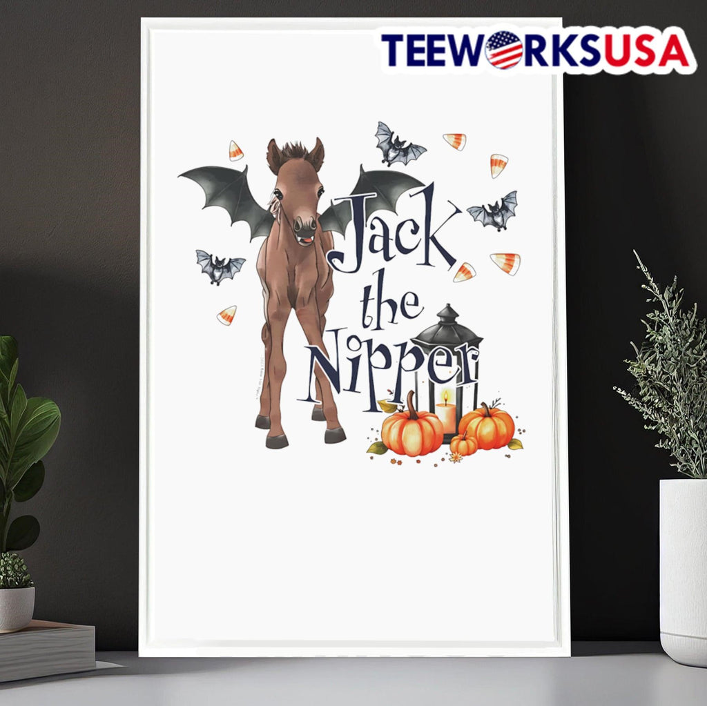 Jack The Nipper Halloween pumpkin - Adult & Kids T-Shirts, Sweatshirts & Hoodies apparel design preview 6