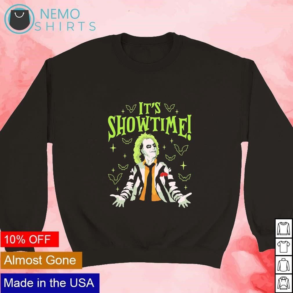 It's showtime Beetlejuice Wannabe Halloween - Adult & Kids T-Shirts, Sweatshirts & Hoodies apparel design preview 3
