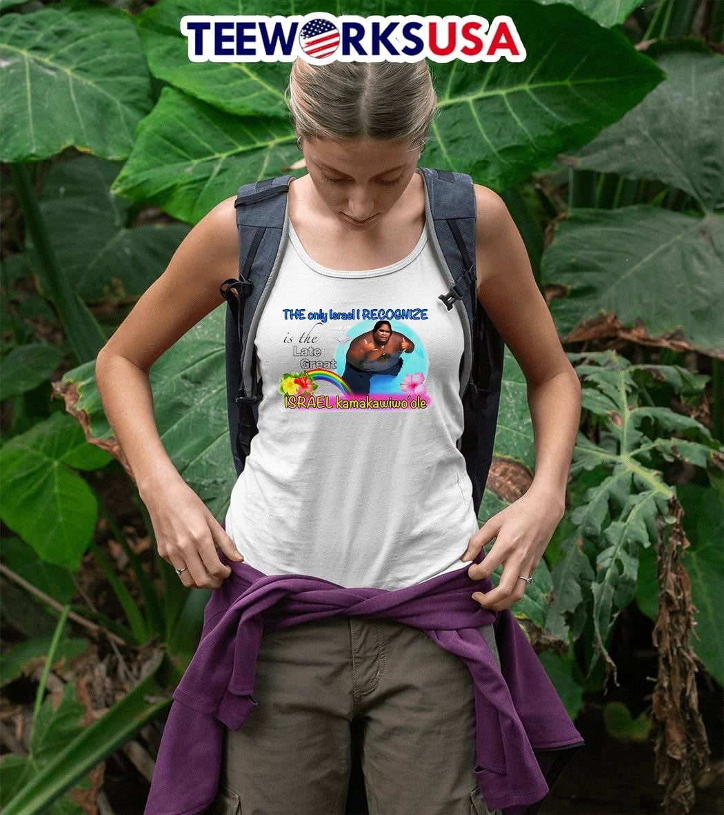 Braddah iz the only Israel I recognize is late great - Adult & Kids T-Shirts, Sweatshirts & Hoodies apparel design preview 5