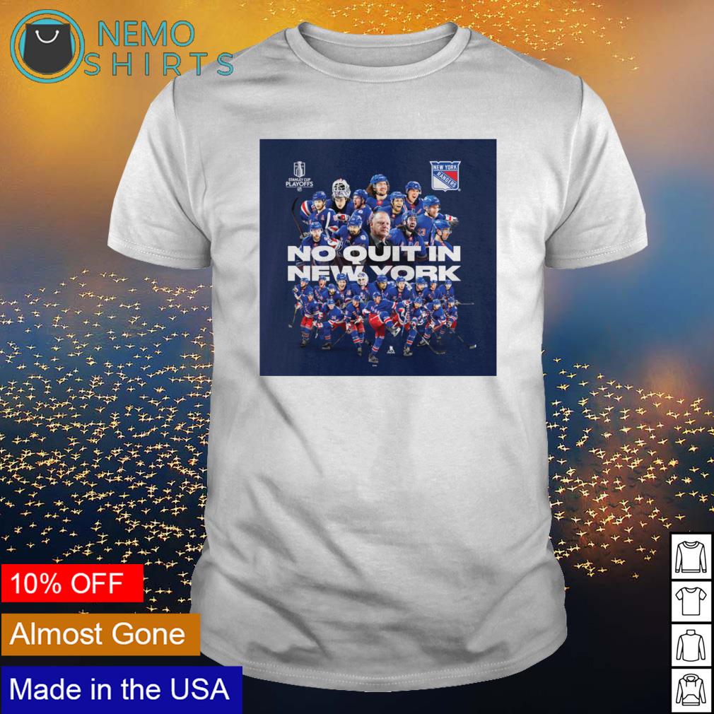 New York Rangers Stanley cup no quit in - Adult & Kids T-Shirts, Sweatshirts & Hoodies apparel design preview 1