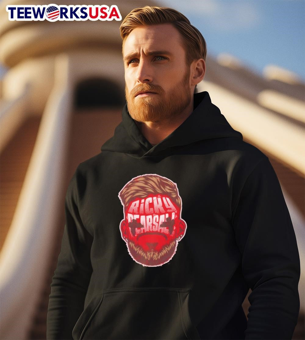 Ricky Pearsall San Francisco 49ers head silhouette - Adult & Kids T-Shirts, Sweatshirts & Hoodies apparel design preview 2