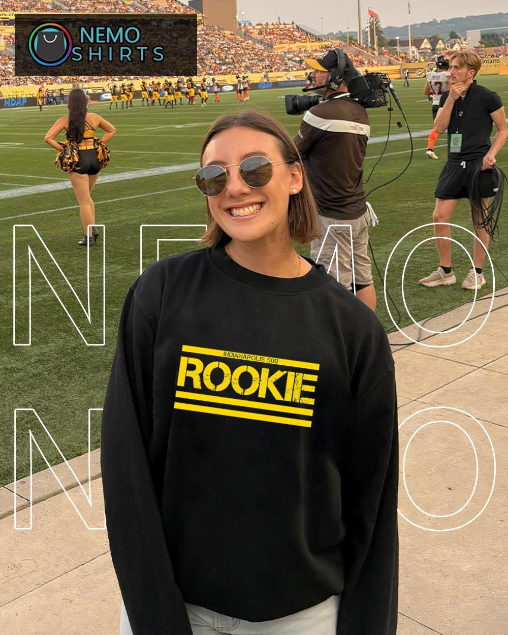 Indianapolis 500 Rookie logo - Adult & Kids T-Shirts, Sweatshirts & Hoodies apparel design preview 4