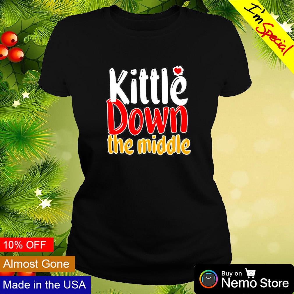 George Kittle down the middle - Adult & Kids T-Shirts, Sweatshirts & Hoodies apparel design preview 3