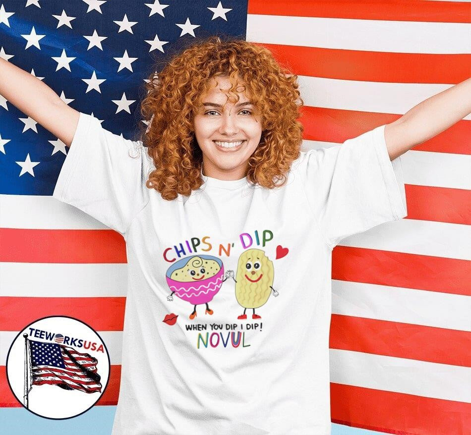 Chips n' dip when you I novul - Adult & Kids T-Shirts, Sweatshirts & Hoodies apparel design preview 4