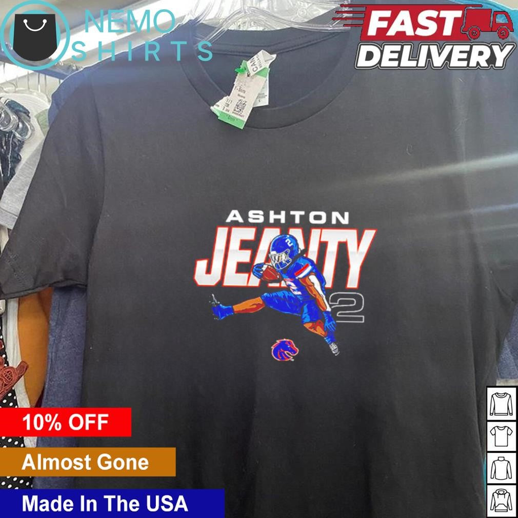 Ashton Jeanty Boise State Broncos player cartoon - Adult & Kids T-Shirts, Sweatshirts & Hoodies apparel design preview 5