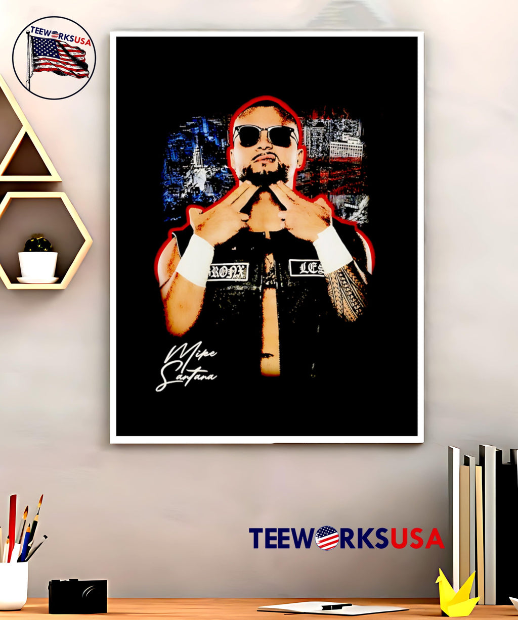 Mike Santana Tapped In The Illest - Adult & Kids T-Shirts, Sweatshirts & Hoodies apparel design preview 5