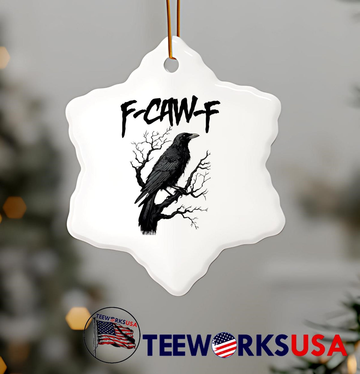 Funny Crow F-Caw-F - Adult & Kids T-Shirts, Sweatshirts & Hoodies apparel design preview 7