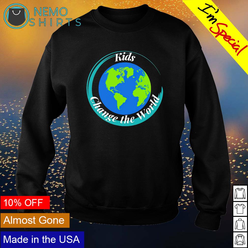 Kids change the world - Adult & Kids T-Shirts, Sweatshirts & Hoodies apparel design preview 4