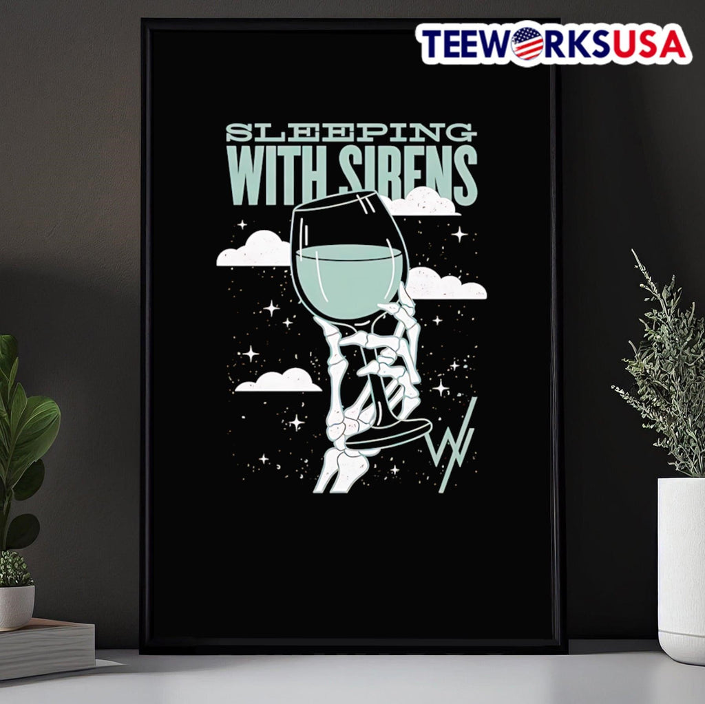 Sleeping with Sirens wine - Adult & Kids T-Shirts, Sweatshirts & Hoodies apparel design preview 5