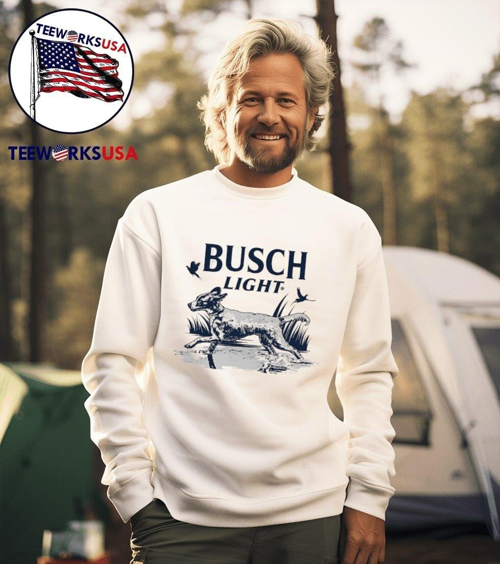 Busch Light Wildlife there it is dog - Adult & Kids T-Shirts, Sweatshirts & Hoodies apparel design preview 3