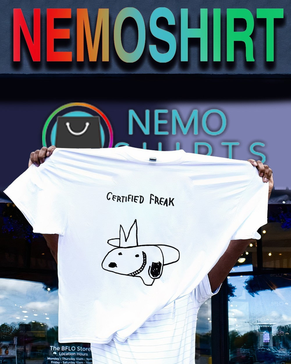 Certified Freak Snoopy meme For Sale Ships From USA - Adult & Kids T-Shirts, Sweatshirts & Hoodies apparel design preview 1
