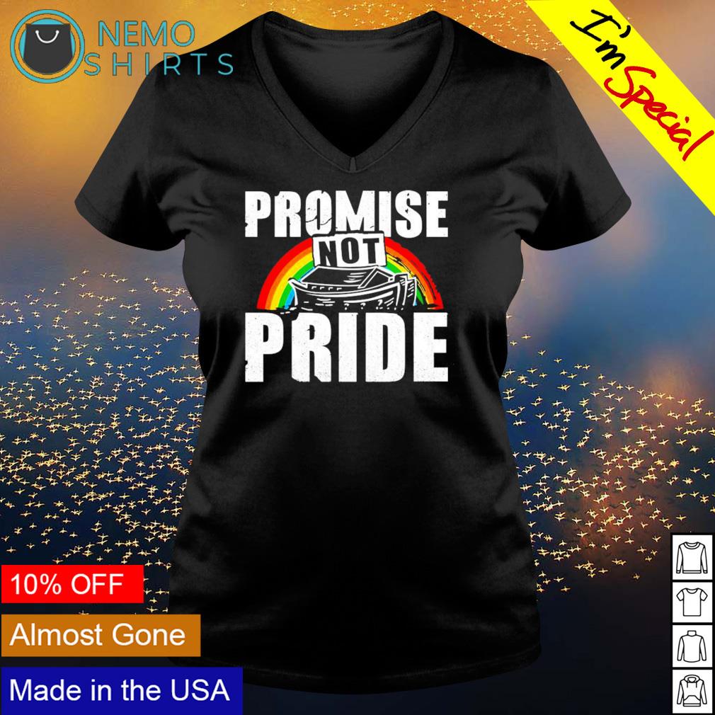 Rainbow promise not pride - Adult & Kids T-Shirts, Sweatshirts & Hoodies apparel design preview 5