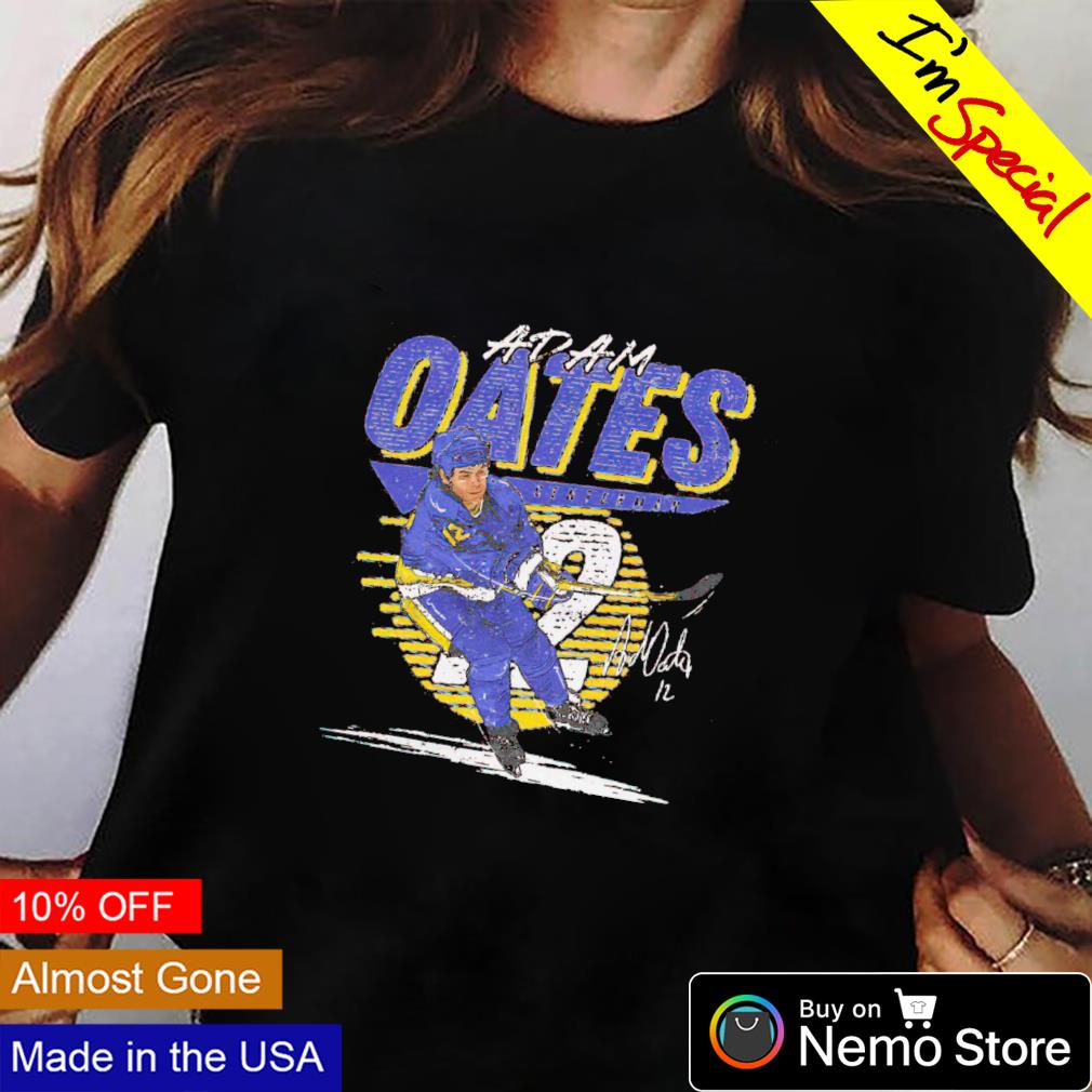 St. Louis Blues Adam Oates centerman signature - Adult & Kids T-Shirts, Sweatshirts & Hoodies product image 2
